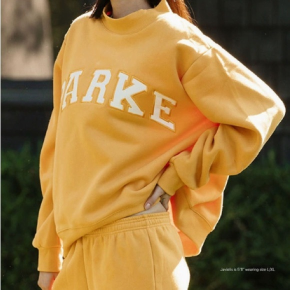 Parke Yellow Women's Sweatshirt - Picture 3 of 3